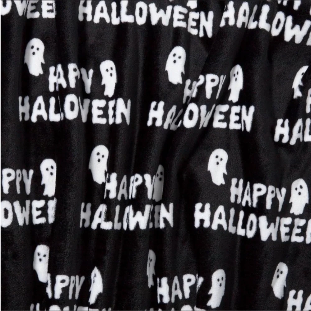 Hyde & Eek! Halloween Ghost Happy Halloween Plush Throw Blanket 2023 🎃